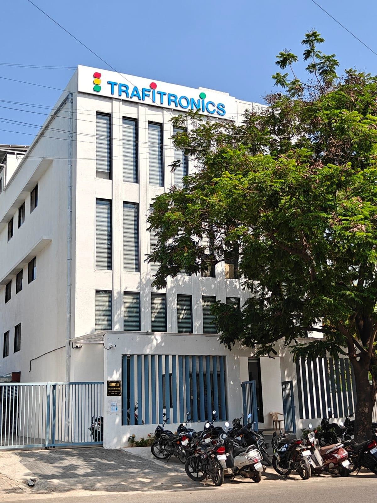 Trafitronics traffic signal installation