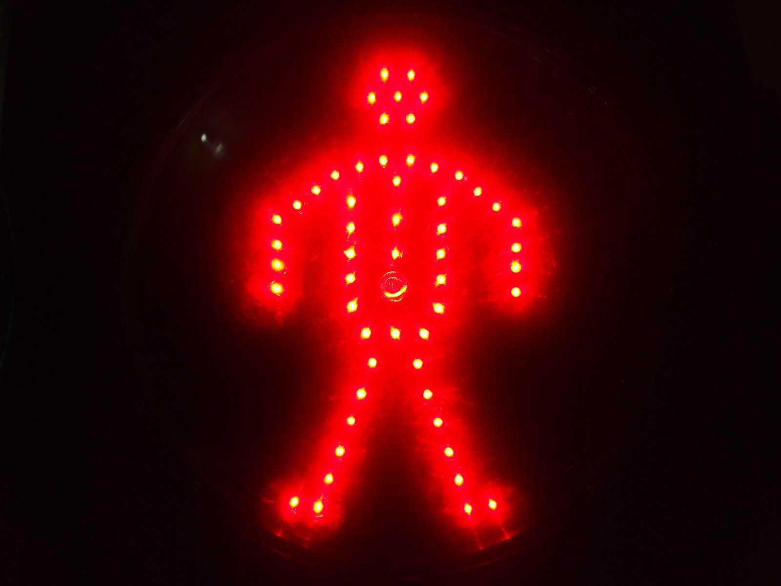 2 in 1 Pedestrian Signal – Red Stand